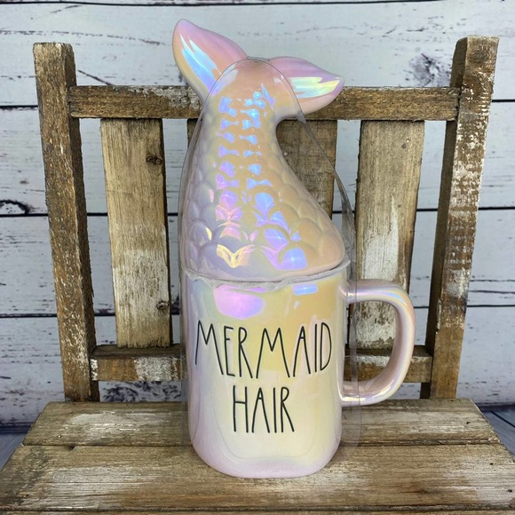 Rae Dunn Other - Rae Dunn Mermaid Hair Don't Care Mug